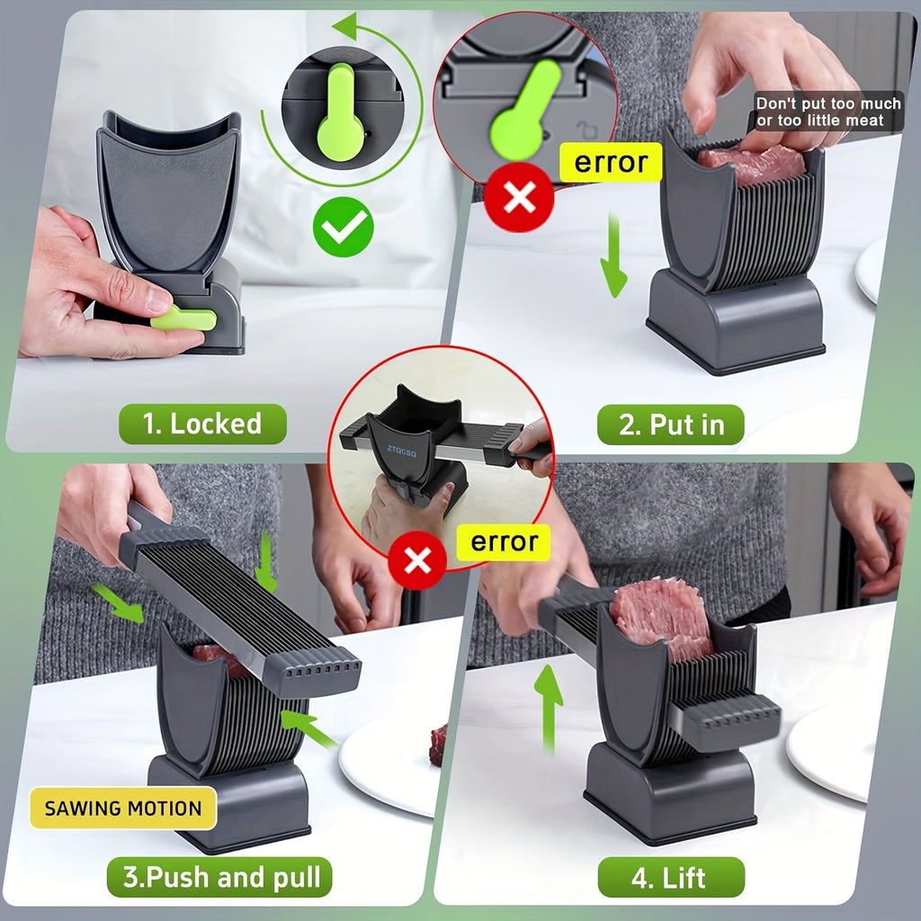 Coupe-Viande Manuel Professionnel