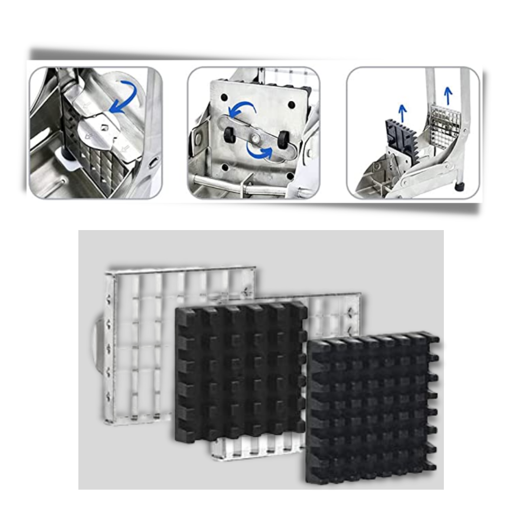 Machine pour couper les frites