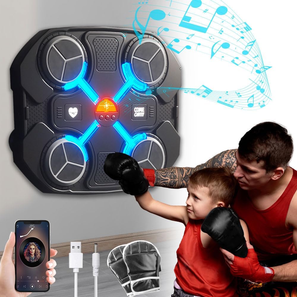 Machine De Boxe Musicale Pour Enfants