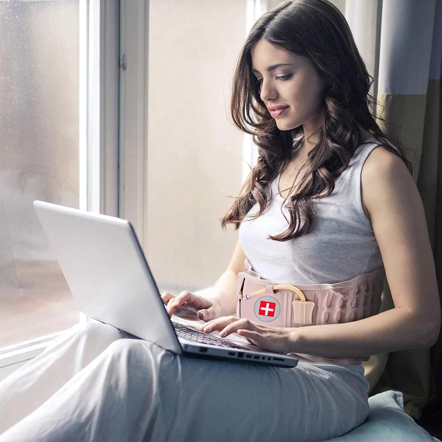 Ceinture Gonflable de décompression Dorsale