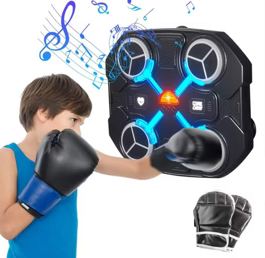 Machine De Boxe Musicale Pour Enfants .