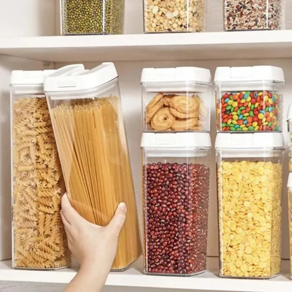 Ensemble de contenants de conservation des aliments (7 pièces)