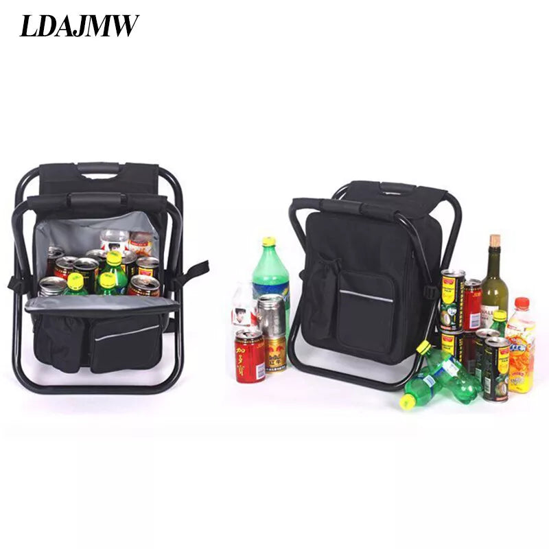 Chaise Pliante avec Sac Isotherme Intégré