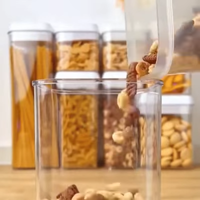 Ensemble de contenants de conservation des aliments (7 pièces)